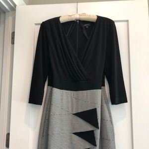 Tahari Arthur S Levine 3/4 sleeve dress Women 12